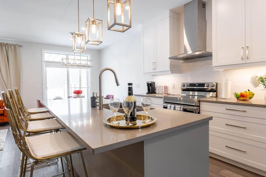 Luxury 3 Bdr Townhouse /garage Apartment